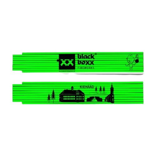 Blackboxx Zollstock in neongrün