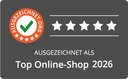 Ausgezeichneter Onlineshop 2026!