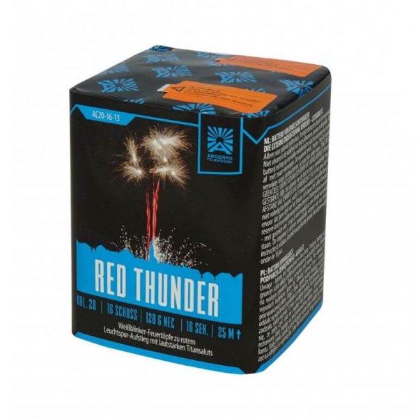 Red Thunder 1.3G - kein Versand - Titansalut Batterie von Argento