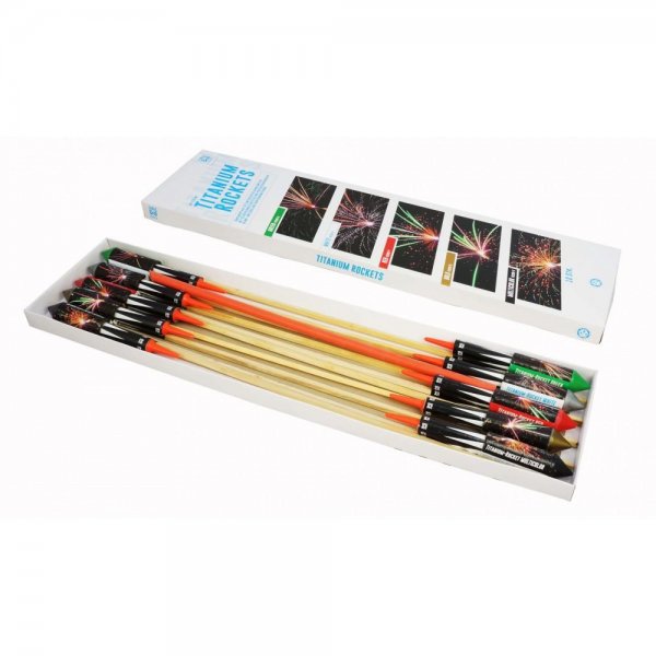 Titanium Rockets von Argento Feuerwerk