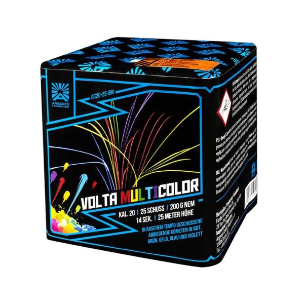 Volta Multicolor von Argento - Abbiegende Kometen