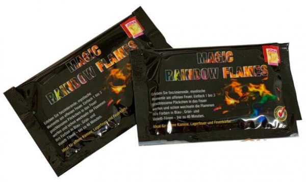 Magic Rainbow Flames - Flammenfarbe