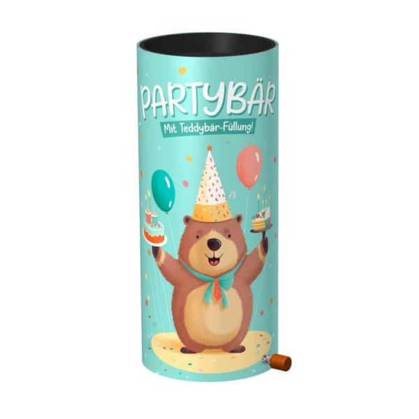 Partybär - Tischknaller mit Teddybär Füllung