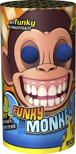 Fuky Monkey - 4 fach Fontänenbatterie