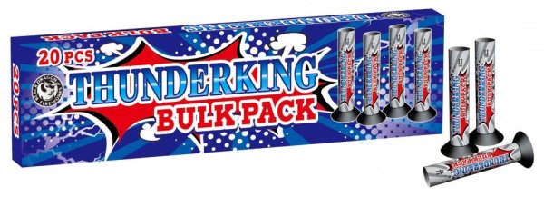 Thunderking Bulkpack- 20 kräftige Singleshots