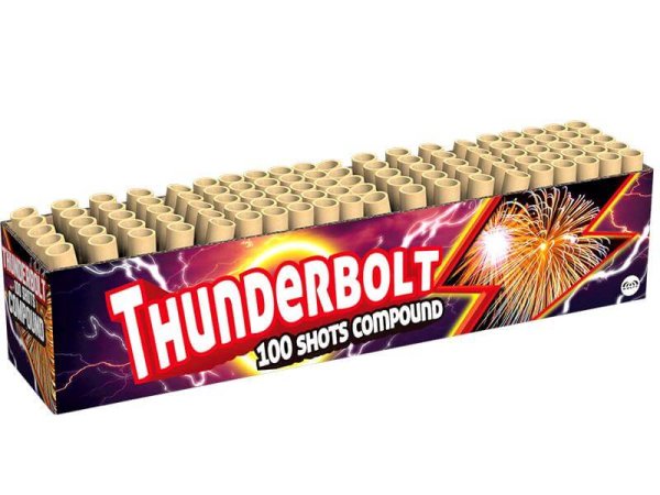 Thunderbolt 100 Schuss Batterie von Wolff Feuerwerk