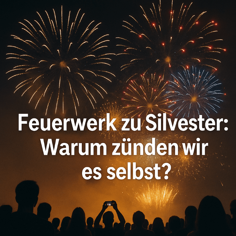 Feuerwerk-zu-Silvester