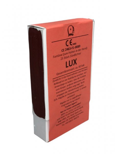 Lux Zündlichter in Profi Qualität