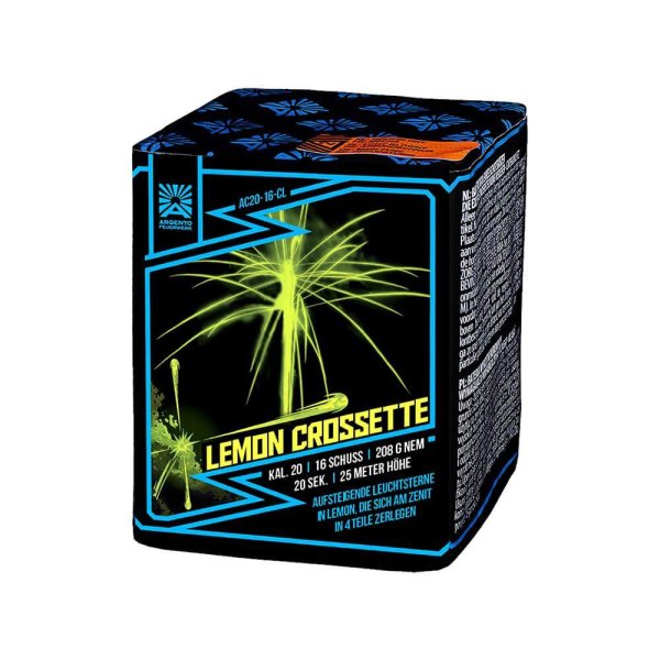 Lemon Crossette von Argento Feuerwerk