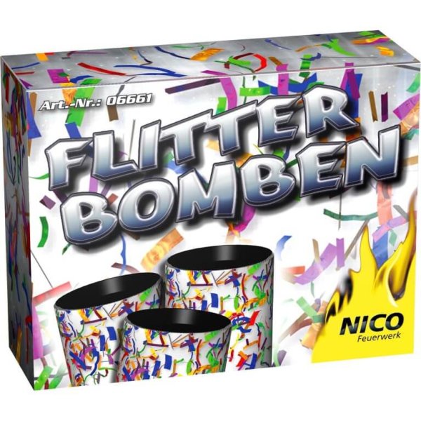 Flitterbomben Tischknaller