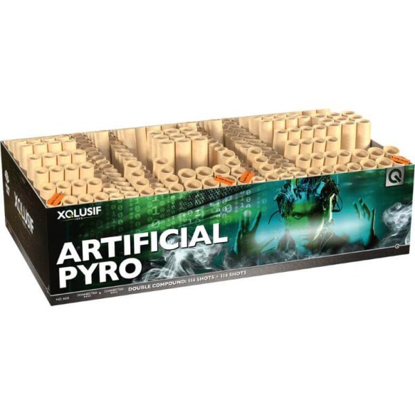 Artificial Pyro - Eindrucksvolles Feuerwerk der XQLUSIF 100% Serie
