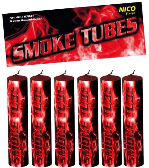 Smoke Tubes rot von Nico