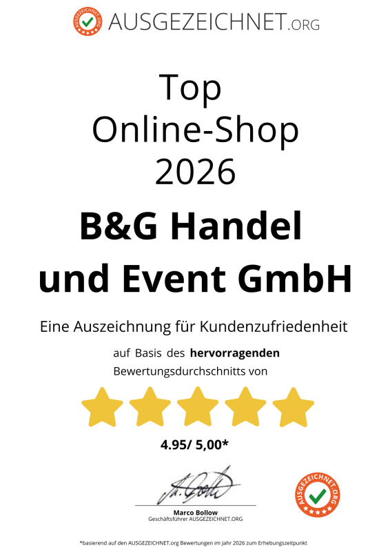 Auszeichnung - Top Onlineshop 2026