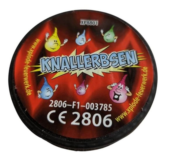 10 Knallerbsen in der Dose vom Xplode Feuerwerk