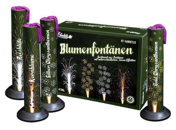 Blumenfontänen von Funke