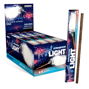 Wizard of Light - Goldfontäne mit krätigen Funken