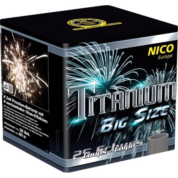 Titanium Big Size 50mm F3 Feuerwerk von Nico