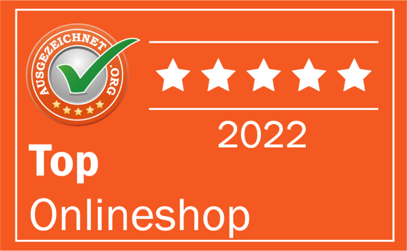 Top OnlineShop 2022! Danke!