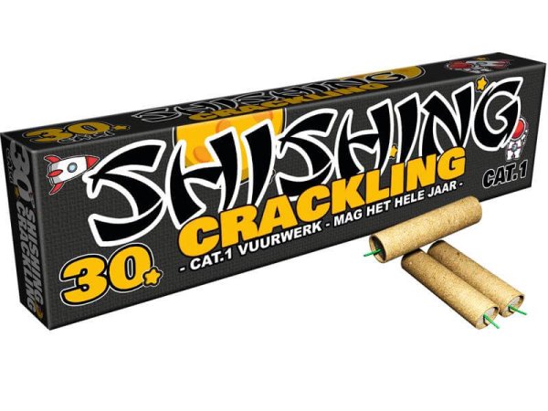 30 Crackling Fontänen - Shishing Crackling von Wolff
