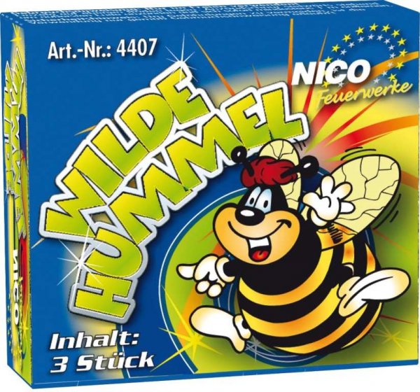 Wilde Hummel von Nico Feuerwerk