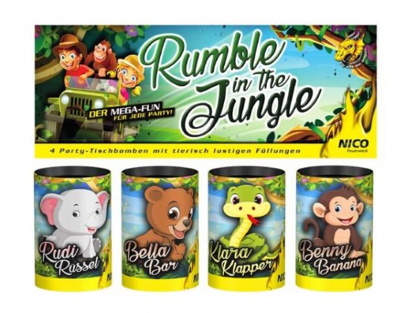 Rumble in the jungle Tischfeuerwerk