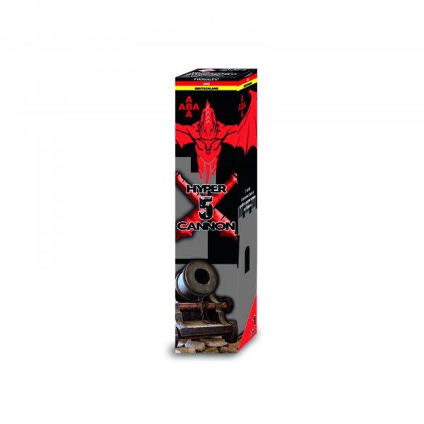 49mm Feuertopf mit lautem Salut - ABA Hyper Canon 5
