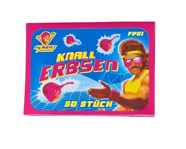 Albert Knallerbsen im 50er Pack