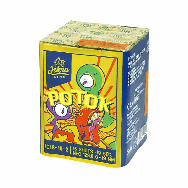 Potok aus der Iska Linie von Funke Feuerwerk 